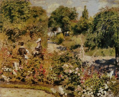 Garten in Fontenay von Pierre Auguste Renoir